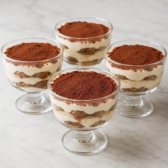 Tiramisu w pucharkach - przepis na elegancki deser
