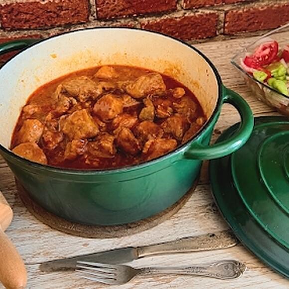 Gulasz z schabu i karkówki