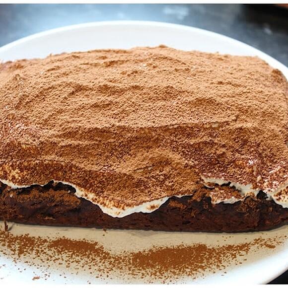 Ciasto à la Brownie z daktylami
