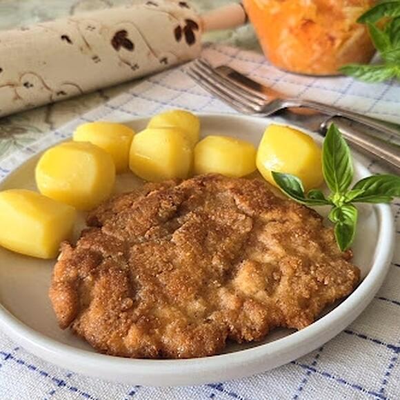 Kotlety drobiowe w panierce majonezowej