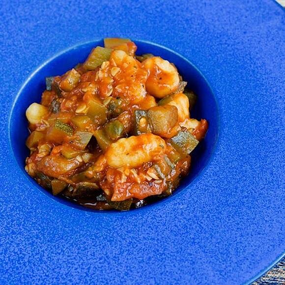Gnocchi z anchois i kaparami