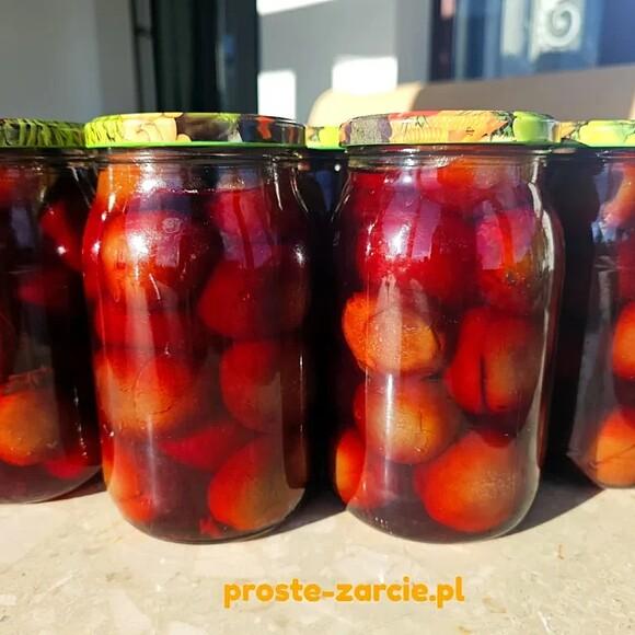 Śliwki w occie bez pasteryzacji przepis mojej mamy
