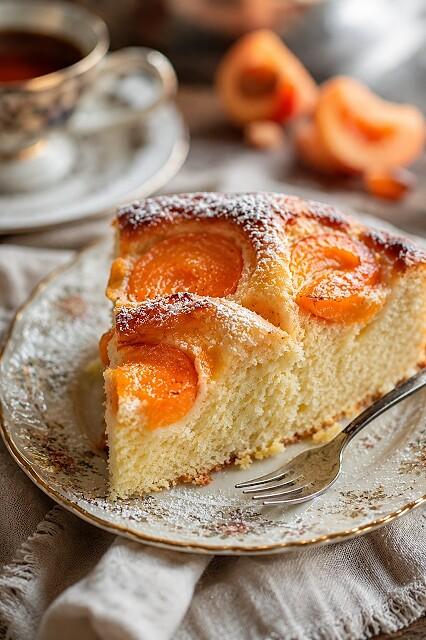 Ciasto z morelami - Torta soffice