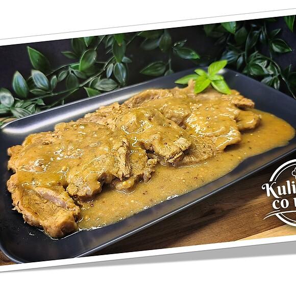 Krucha karkówka w sosie piwnym Tefal Cook4me - przepis na multicooker