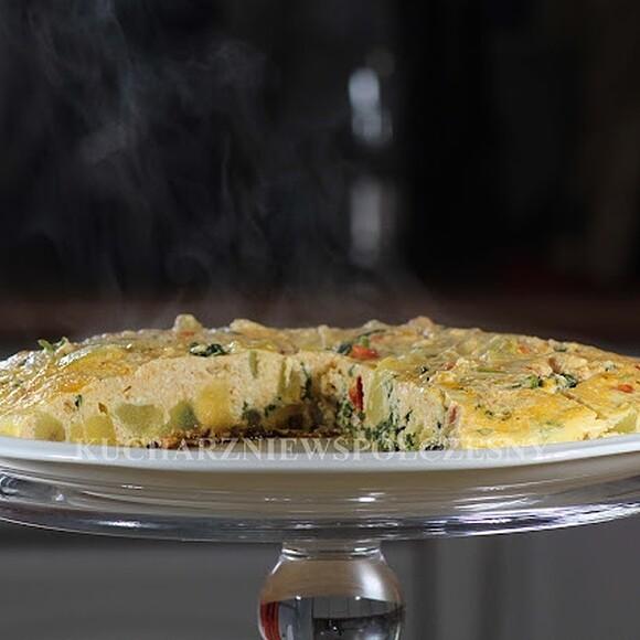 Frittata z cukinią i ricottą