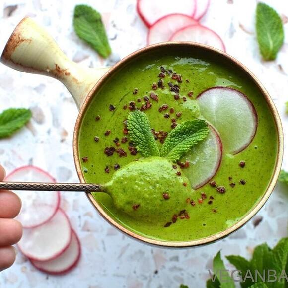 Pudina chutney sos miętowo-kolendrowy z Indii