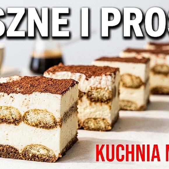 Sernik na zimno tiramisu z filmikiem